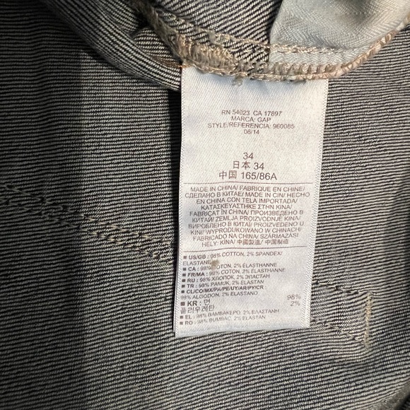 🎉HP🎉 Gap 1969 Real Straight Jeans - Picture 6 of 7